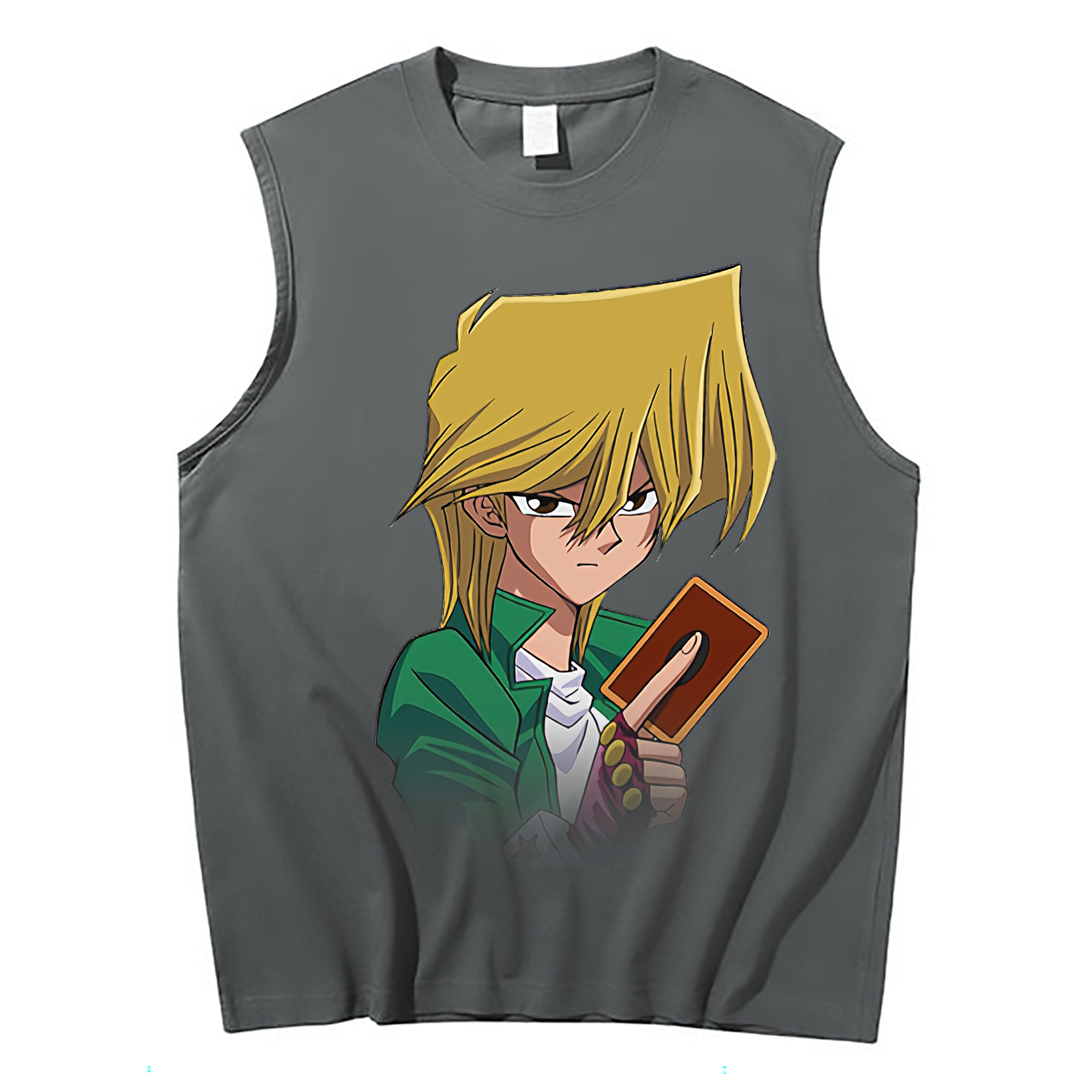 （画像用） 遊☆戯☆王 Yu-Gi-Oh! コットン100％タンクトップ（フロントプリント）